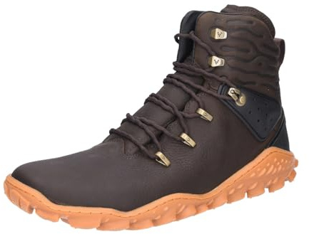 VIVOBAREFOOT Tracker Forest ESC Mens Barefoot Hiking Boots | Waterproof, Lightweight & Puncture Resistant | All Weather & Terrains | Built by Survival Experts | Wide Fit Grounding Shoes