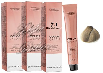 Technique Color Cream 7.1 Aschblond
