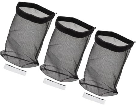 HOLIDYOYO 3pièces Sacs Anti-peluches Pour Aération Extérieure De Sèche-linge Sacs Filtre Nylon Résistants Et Flexibles Pour Capturer Peluches Facile à Installer Pour Conduit De Ventilation