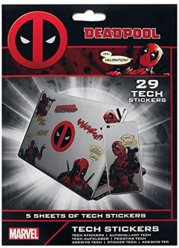 Marvel TS7408 Aufkleber-Set, mehrfarbig, 29 Stück, One size