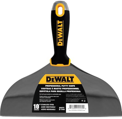 DeWALT Drywall Hammer End Jointing/Filling Knife 250mm (10in)