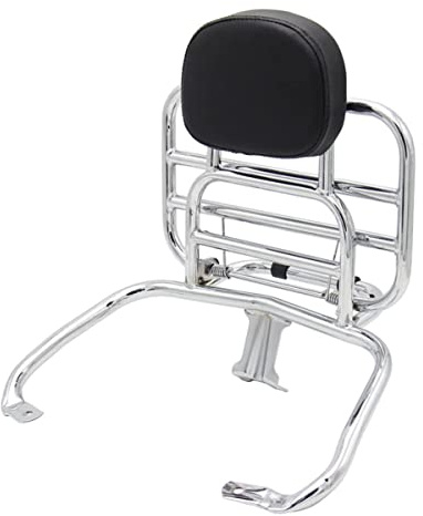 Porte Pliable Bagages Compatible avec Vespa GTS 300/250 / 125 08-20 arrière Chrome