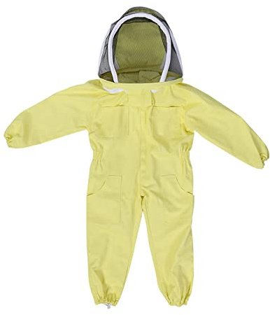 COMBINAISON DE PROTECTION Apiculteur ENFANT BEESAFE VISITOR GEAR COMBINAISON JAUNE (M)