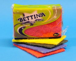 Bettina 10Pc Scouring Pads