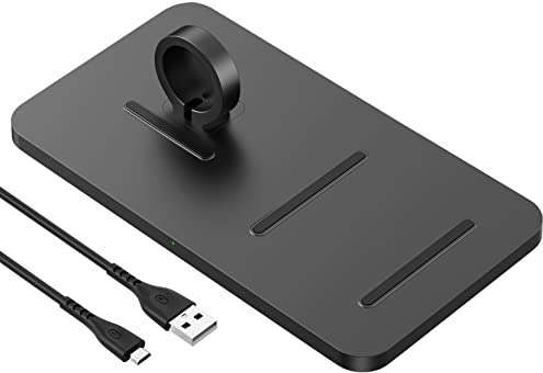 CGZZ Ricarica senza fili, caricatore wireless veloce, caricatore wireless 2 in 1, caricatore a induzione stazione di ricarica compatibile con i Phone 14/14 Plus/13/12 Pro/12/11