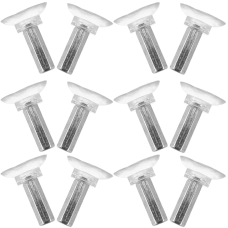 TOYANDONA Lot de 3 Sets de Vis de Base Ventouses en Caoutchouc Robustes pour Trancheuse à Viande, Accessoires Universels de Remplacement pour Hachoir à Viande, Pièces Solide pour