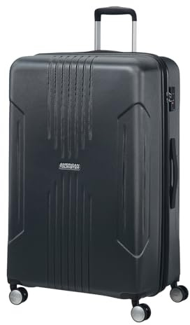 American Tourister Tracklite - Spinner L, Erweiterbarer Koffer, 78 cm, 105/120 L, Grau (Dark Slate)