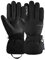 Reusch Hellen R-TEX XT Winddichte, wasserdichte, extra atmungsaktive und warme Winterhandschuhe Fingerhandschuhe Schneehandschuhe Sporthandschuhe Skihandschuhe Damen, schwarz-Silber, 8