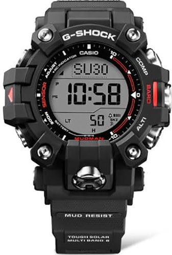 Casio Sportuhr GW-9500-1ER, Schwarz, sportlich