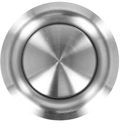 Griglia di ventilazione per controllo del flusso d'aria con design a capocorda per applicazioni a parete e soffitto (125 mm)