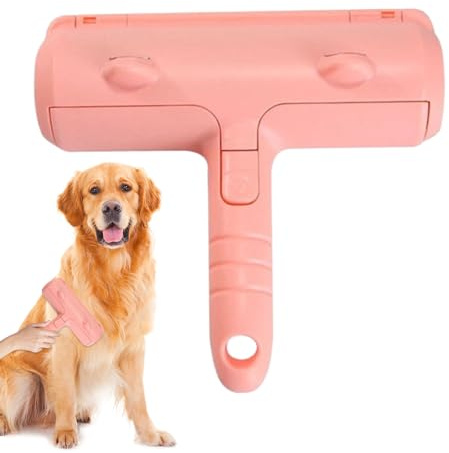 Épilateur pour poils d'animaux pour tapis, en forme d'oreilles de chat, en tissu - Brosse à poils d'animaux - Pour siège de voiture, coussin, vêtements, chats et chiens