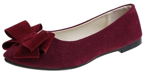 Fritidsskor dam sneakers – dansskor dam platta fashionabla bollskor med rosett, sommarskor, ventilerande fritidssko, bekväm ortopedisk för vardag och promenader
