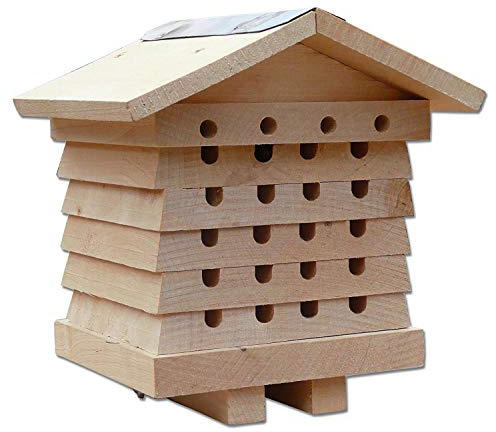 SkyMall Mason and Leafcutter Cedar Solitary Bee House