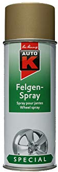 Auto K Peinture spécial Jantes Or 400ml