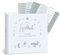 mintkind® Meine Kindheit Erinnerungsalbum Wal Design + Sticker Set I deine ersten 10 Jahre I Fotoalbum Kinder Geschenke zur Geburt Babybuch zum Eintragen Tagebuch Kinder Album Erinnerungsbuch Kind