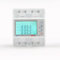 Stromverbrauchsmesser - 1/3 Phasen Stromzähler Hutschiene - Strommessgerät - Drehstromzähler - 100A kWh, Impulszähler & beleuchtetes LCD-Display