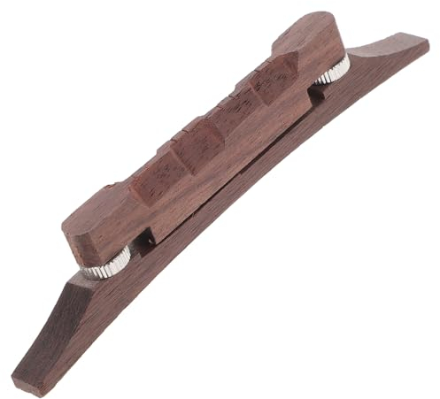 VICASKY Bridge for Mandolin Compensated Mandolin String Bridge Professional Musical Instrument Accessory for Types