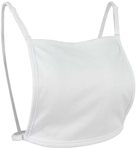 YEKEYI Camisole pour femme avec insert de soutien-gorge, gilet modeste, pour décolleté bas