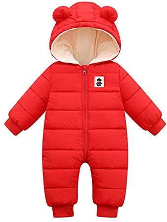 abbigliamento neonato,Tutine Neonato 0 3 Mesi Tutina Per Bambini Invernali Ragazze Ragazzi Impermeabile Antivento Pagliaccetto Spessa Piumino Cotone Invernale Da Neonato 0-2 Anni