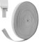 Oungy 50m Rolladengurt 23mm, Reißfest Gurtband Grau, Strapazier Rolladengurt Reparaturset, Stabiles Jalousie Band 23mm, Rollladengurt, Rolloband für Rolladen und Jalousie (Grau, 50m Lang- 23mmn Breit)
