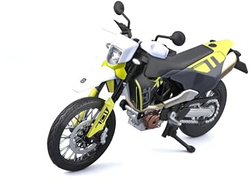 Maisto - Husqvarna 701 Supermoto 1/12 - Moto Miniature métal Special Edition - Modèle de Collection réaliste - Reproduction fidèle avec détails précis - Grande Taille - Idéal Cadeau
