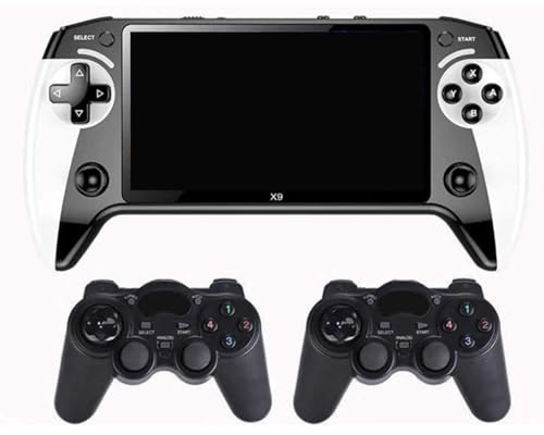La Consola Portátil Retro X9, con Pantalla De Alta Definición De 5,5 Pulgadas, Admite Controladores Inalámbricos 2.4g, Videos, Imágenes, Videoconsolas Plug - and - Play Juegos Retro Portátil ﻿
