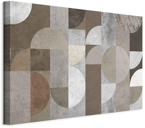 murando - Quadro Acustico Forme geometriche 1 pezzo schiuma acustica Quadri Moderni Camera da Letto - Stampa su Tela - Pannelli Fonoassorbenti Decorativi - Fonoassorbente Acustiche