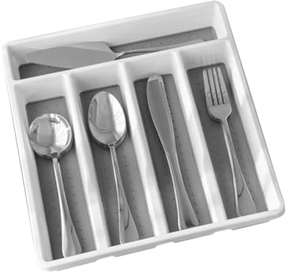 Anulely Portaposate, valigetta per utensili, portaposate con divisori, portaposate per piano di lavoro, portaposate