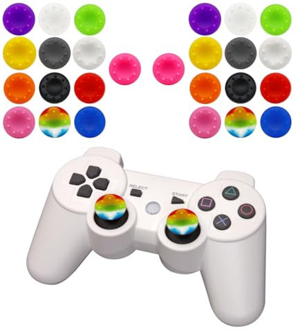LQIOACU 26 Pièces Capuchon Joystick Swit ch, Joystick Swit ch Lite, Protection Joystick Swit ch, Accessoires Swit ch, Protection Manette Swit ch, Capuchon De Joystick