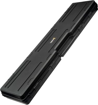 HASTA Large Rifle Hard Case, Black Military-Spec, 105 cm with Eggbox Foam