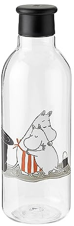 Drink-IT Trinkflasche, 0,75 l. - Black - Moomin