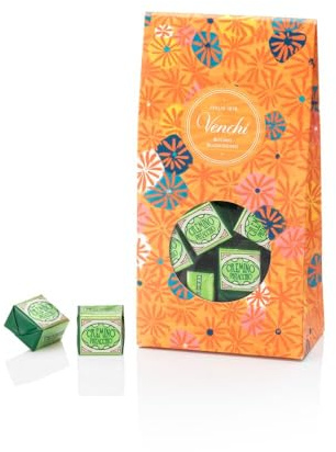 Venchi Cremino Pistachio Chocolate 25-Piece Elegant Gift Box – Velvety Milk Chocolate & Creamy White Chocolate Infused With Lightly Salted Pistachio Paste - Preservative & Gluten-Free