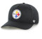 47 Pittsburgh Steelers NFL Hitch RF Unisex Baseball Cap Verstellbar Teamabzeichen Schwarz, Schwarz , Einheitsgröße