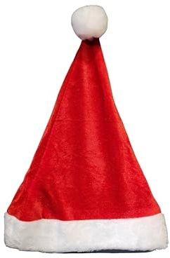 Christmas Santa Claus Hat, Festive Party Supplies, Single, Two or Four Pack (1)