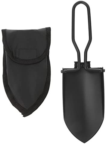 KOMBIUDA Gartenschaufel Aus Edelstahl Kompakter Und Leicht Zu Tragender Klappspaten