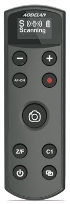 for Sony Camera Wireless Remote Control - Aodelan Rechargeable Shutter Release with OLED Screen for ZV-E10, FX3, a6100, a6400, a6600, a7 III, a7R III, DSC-RX100 VII, ZV-1; Replace Sony RMT-P1BT