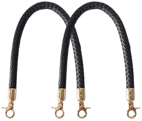 Tracolla Cinghie di Ricambio per Borse, 2 Pezzi Manici per Borsa in Pelle PU,Manico Tracolla Intrecciato,Ricambio Cinturini Tracolla, Accessori per Borse Fai Da Te,per Portafoglio, Tote, Borsa(60 cm)