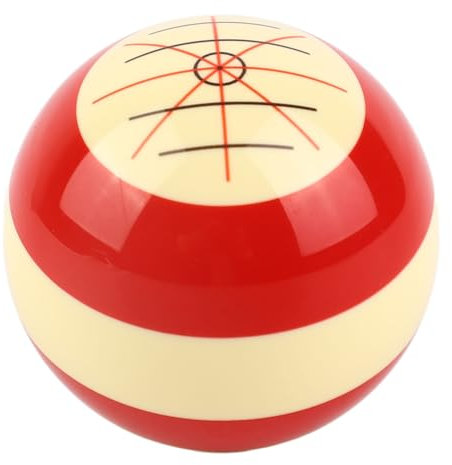 BuyWeek Billard Cue Ball, 57,2 mm Billardkugeln Harz Standard Pool Trainingsball für Amerikanischer Billard Acht Bälle