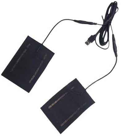 Youngwier Piastra Riscaldante USB per Guanti - Forniture Riscaldamento Mani A 5V Invernali - Fodera Riscaldante Guanti Con USB - Per Fotografi Trekking Campeggio Eventi All'aperto Motociclismo Sul