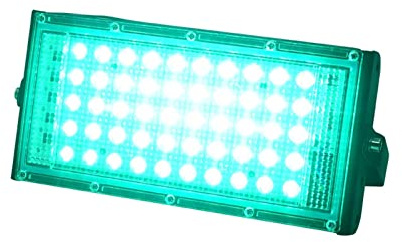 Utomhus IP66 RGB strålkastare 50W Ultra Bright LED Flood Light DIY(B Type Yellow)