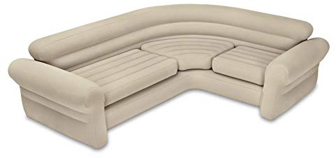 Intex Inflatable Corner Living Room Neutral Sectional Sofa | 68575EP