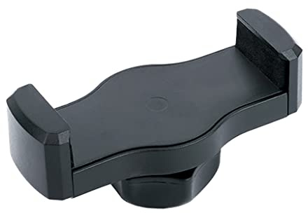 NovelGoal Supporto universale per smartphone, clip per auto, regolabile per smartphone da 60-90 mm, base a sfera da 17 mm