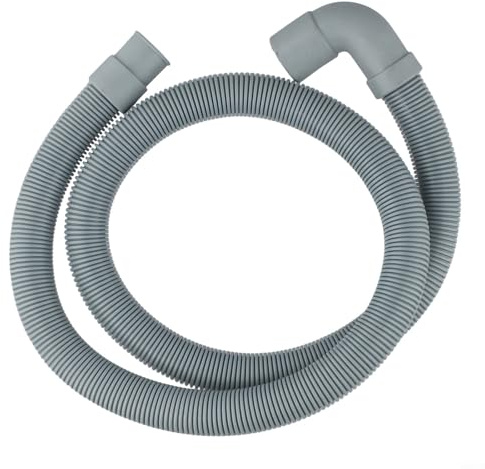 Niceminiwall Rallonge de tuyau flexible en PVC épais pour machine à laver, lave-vaisselle et autres applications, tuyau d'extension de tuyau de vidange (1 m)