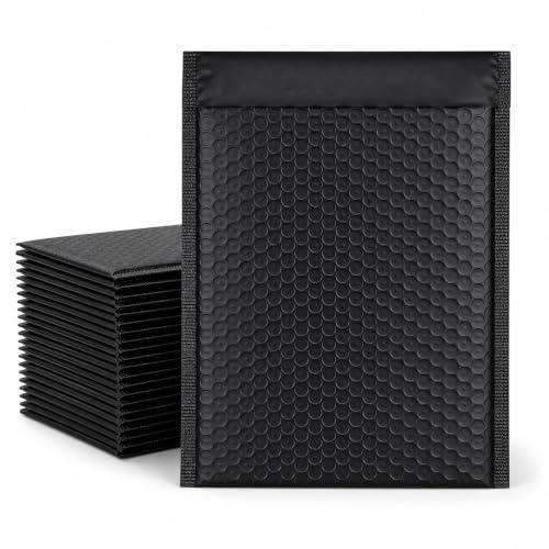STARVAST 30 Pcs Enveloppes à Bulles, Enveloppe Matelassée 10.5 x 15Inch / 216 x 381MM, Enveloppe Expedition Imperméable - Noir