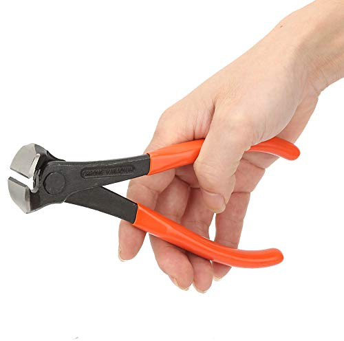 6 End Cutting Pliers Wire Snips Steel Fixers Nips End Cutting Nippers, Carpenter Pincers Snips Nail Puller Tool Nipper Claw Extractor