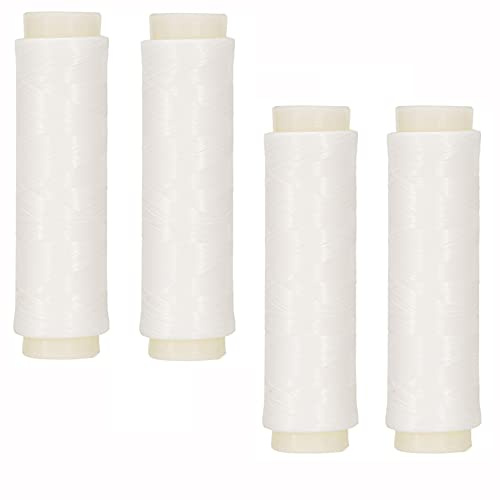 ANCLLO 4 unids nylon pesca línea 0.15mm suave alta resistencia， línea elástica de Nylon Alta Resistencia al Desgaste Accesorio Aparejo de Pesca de mar perlas hilo mar pesca aparejos accesorio 200 m