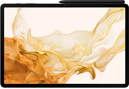 Samsung Galaxy Tab S8+ 12.4 Inch 128GB Wi-Fi Android Tablet Graphite (UK version) (Renewed)
