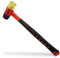 HOUSERAN HR-006 Rubber Mallet, Rubber Mallet Hammer, Double-Face Hammer, Small Rubber Mallet, Rubber Hammer for Vinyl Flooring, Tile, Crafts, Jewelry Making
