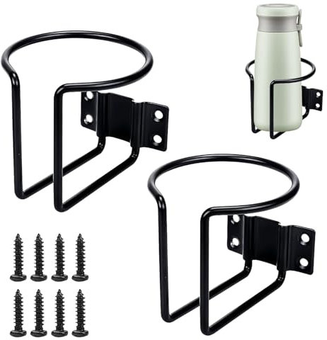 Aweisile Auto Becherhalter 2 Stück Boot Ring Getränkehalter Ring Becherhalter Generisch Getränkehalter Becherhalter Getränkehalter Auto Becherhalterung für Waschraum Schiff Yacht Wohnwagen Traktor Bar