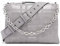 Calvin Klein Damen Crossbody Bag – Vegan Leather with Chain Purse Strap, 3 Pockets Rain Umhängetasche mit 3 Fächern, Stone